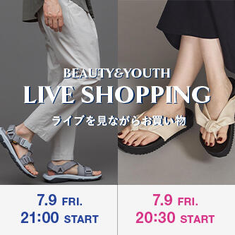 7月9日(金)「新作小物で叶う!格上げコーディネート」「タイプ別!夏の快適パンツ特集」ライブを見ながらお買い物
