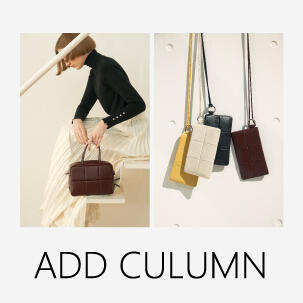 ＜ADD CULUMN＞ 2021 AUTUMN & WINTER BAG COLLECTION