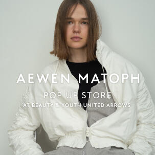 <AEWEN MATOPH>2021 Winter COLLECTION POP UP STORE