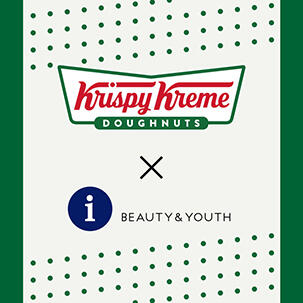 ＜Krispy Kreme Donuts＞×＜info.BEAUTY&YOUTH＞コラボレーションアイテム発売