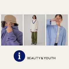 ＜info.BEAUTY&YOUTH＞ POP UP STORE