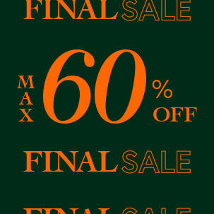 【ONLINE STORE】2021 AUTUMN & WINTER FINAL SALE 終了のお知らせ