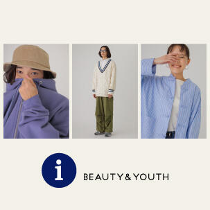 <info.BEAUTY&YOUTH> POP UP STORE