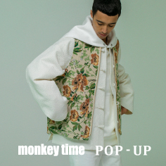 monkey time×beauty＆youth unitedarrows monkey time BEAUTY＆YOUTH UNITED ARROWS tシャツ 「TALKING