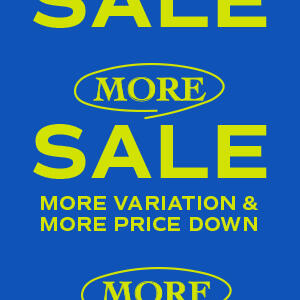 MORE SALE SPRING / SUMMER 2022