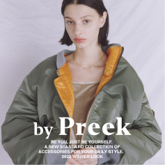 ＜by Preek＞ WINTER COLLECTION 発売のお知らせ
