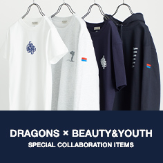 Dragons × BEAUTY&YOUTH 第5弾コラボアイテム発売とドアラ来店イベントに関して