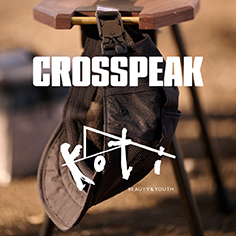<CROSSPEAK×koti BEAUTY&YOUTH>唯一無二の帽子を作るアウトドアに特化した高機能ヘッドウェアブランド