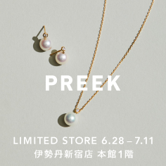 PREEK LIMITED STORE at 伊勢丹新宿