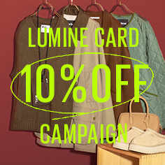 LUMINE CARD 10%OFF CAMPAIGN 開催