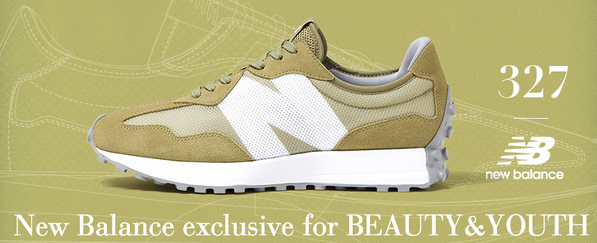 New Balance EXCLUSIVE for BEAUTY&YOUTH MS327 for MEN&WOMEN