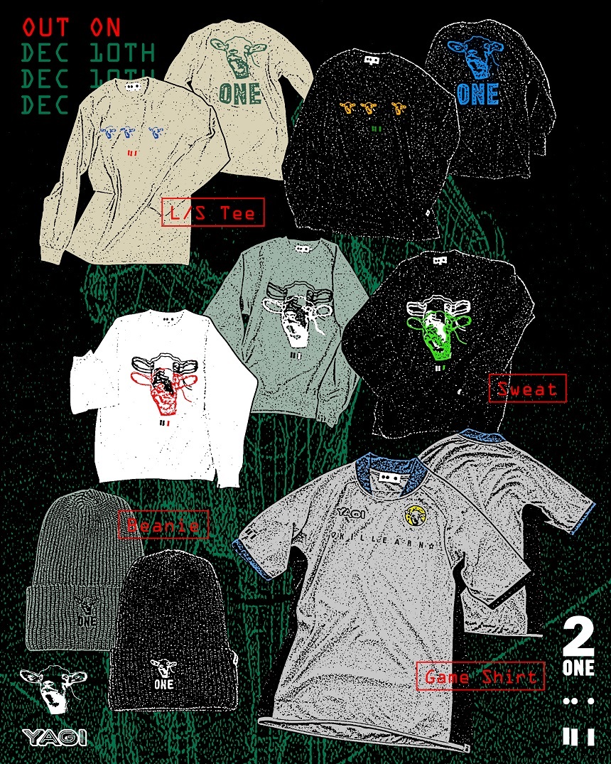YAGI2ONE>by<2ONE>&<YAGI_EXHIBITION>発売のお知らせ YAGI2ONE>by<2ONE>&<YAGI_EXHIBITION>発売のお知らせ