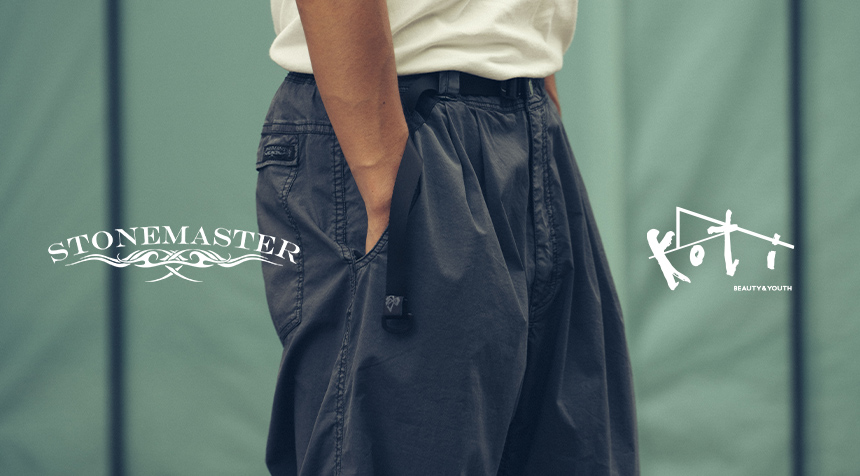 STONEMASTER×koti BEAUTY&YOUTH＞