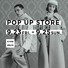 POP UP STORE at tefu 代々木上原 開催