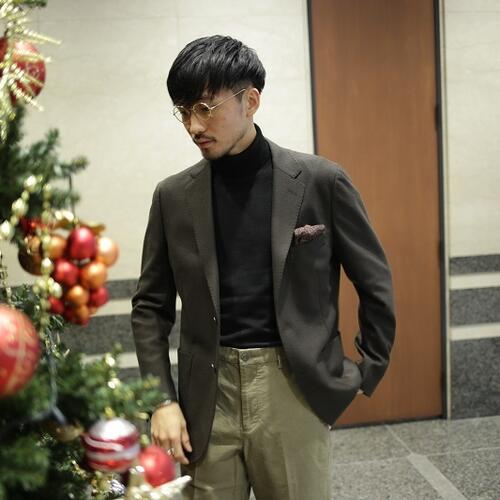 Xmasはジャケットで