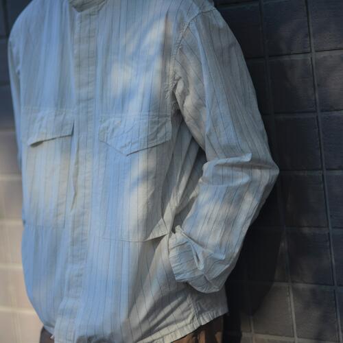 さまになるミリタリーブルゾン