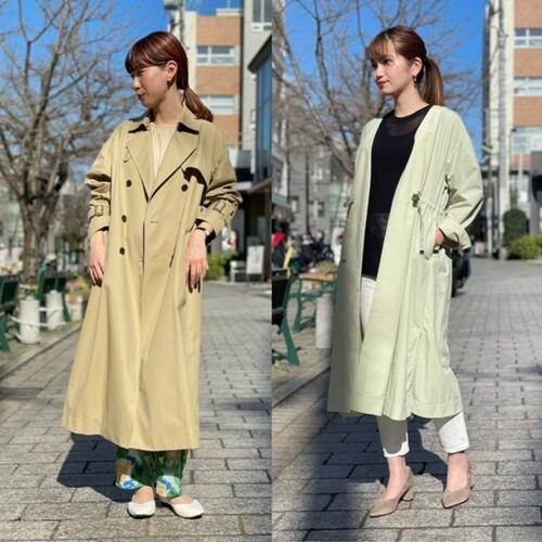 これからの季節に大活躍！春アウターご紹介