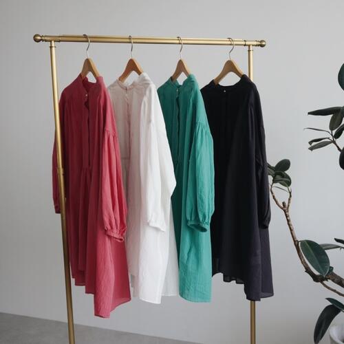 【New in】ボリューム感が新しい!コットンボイルブラウス