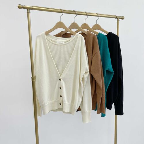 【New in】今の時期から長く使える新作ツインニットが登場!