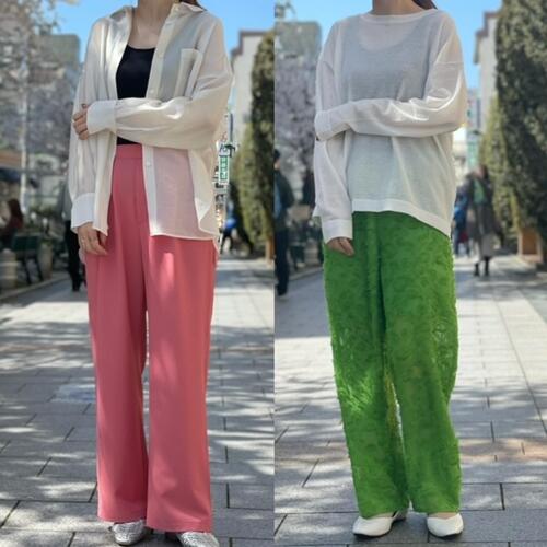 この春トレンド!カラーボトム特集