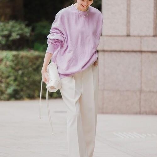 【骨格診断ウェーブ編】コンパクトなトップス×ふんわりボトムスが着やせの基本