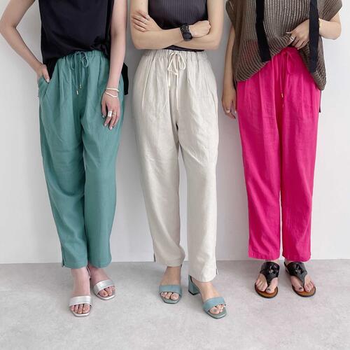 【New in】この夏おすすめ!ブリーズリネンパンツ