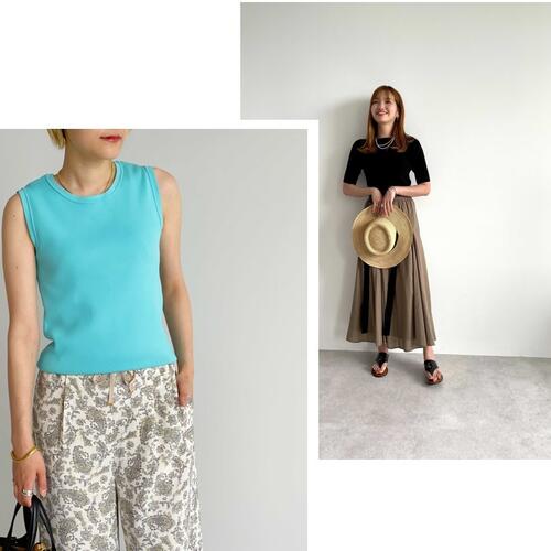 【New in】人気のリブニットに新色が追加!!