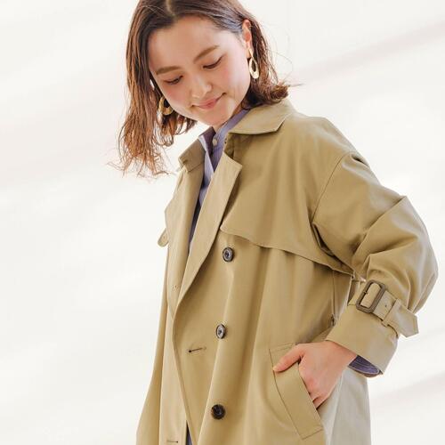 トレンチコートはベルトの結び方で印象が変わる！工夫をしておしゃれな着こなしを