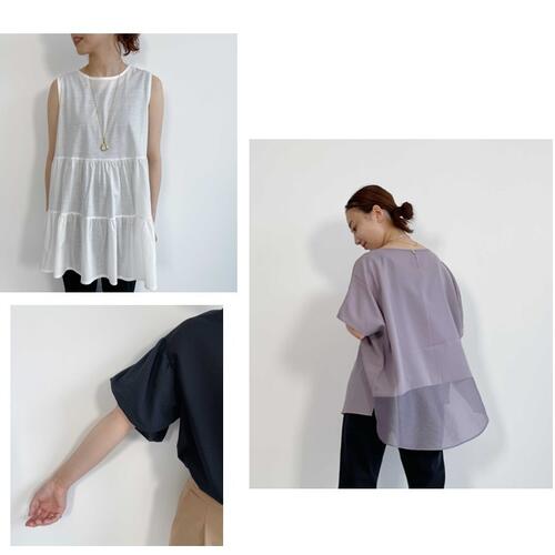 【NEW IN】1枚で着映え!デザイントップス!