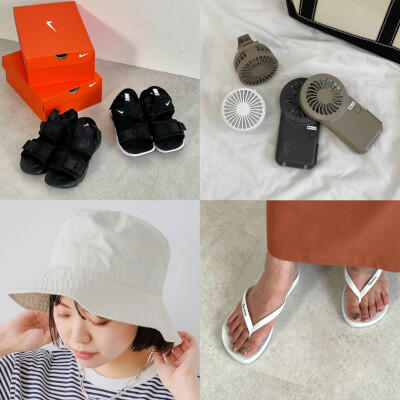 【New in】夏をアクティブに楽しむおすすめ小物
