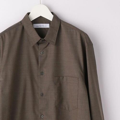 【New in】秋の始めに、上品なジャストルーズシャツ