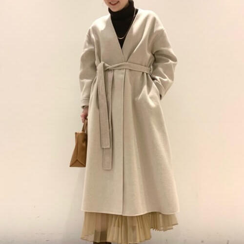 タートルネックの重ね着でおしゃれ上級者に。秋冬から春先までのコーデを9つ紹介