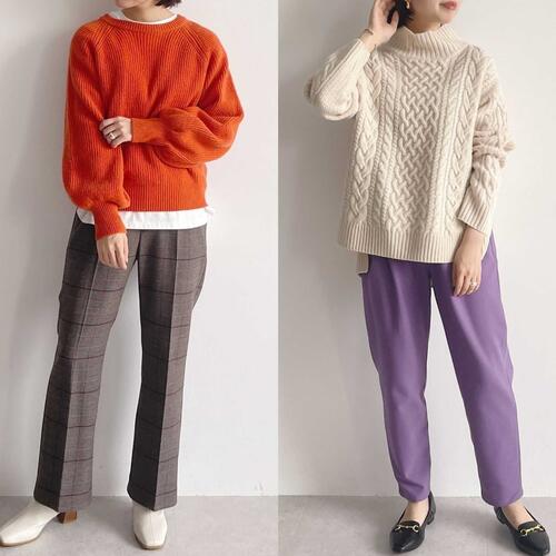 【FIND MY SIZE】人気の冬仕様パンツバリエーション