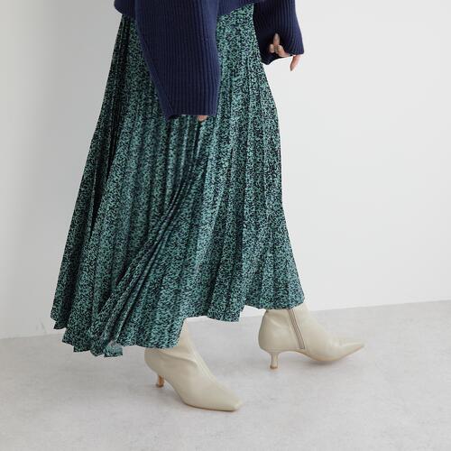 【New in】華やかさをプラス！ロングプリーツスカート