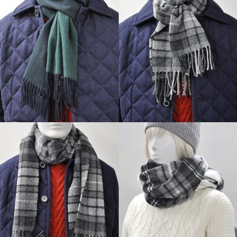 【覚えておきたい】冬のストールの巻き方5選+合わせるおすすめコート