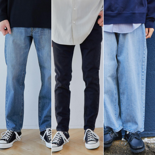 【MEN'S RECOMMEND】注目！今こそ欲しい大人の定番デニムパンツ