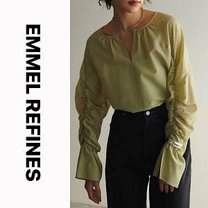 【EMMEL REFINES】｜EMMELで大人気！袖コンシャスのブラウス3選