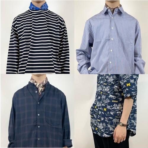 どう着こなす？メンズの柄トップス