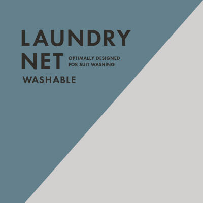 【DESIGNER'S EYE】こだわりのスーツ用の洗濯ネットを開発！スーツの正しい洗い方＆干し方もご紹介