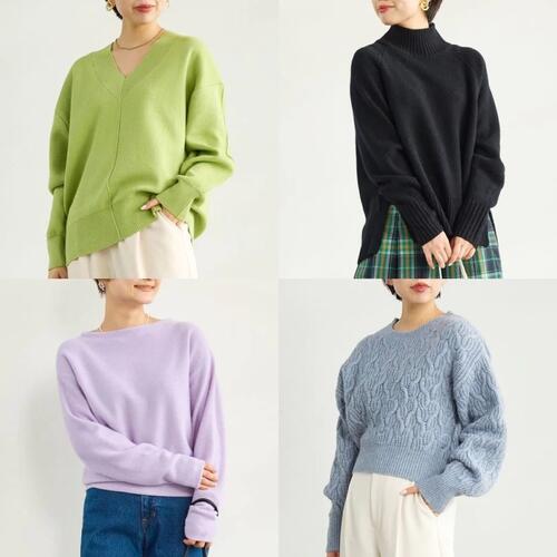 【FIND MY SIZE】SHORTサイズの人気ニット4選！