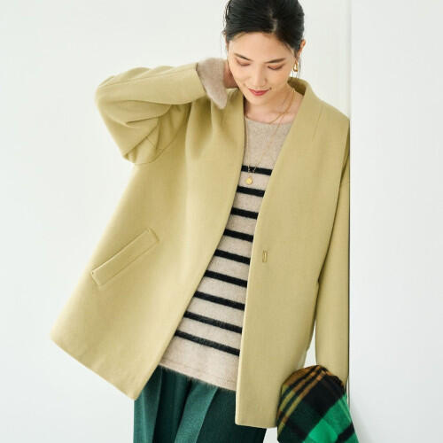 今年注目！ハーフ丈コート