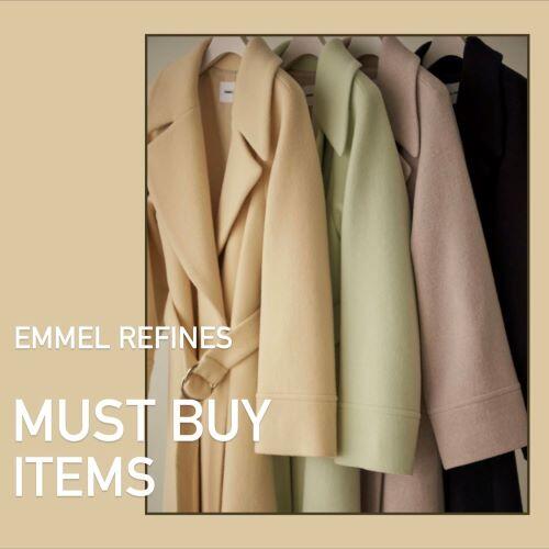 【EMMEL REFINES】|  今年の冬の『MUST  BUY  ITEMS』