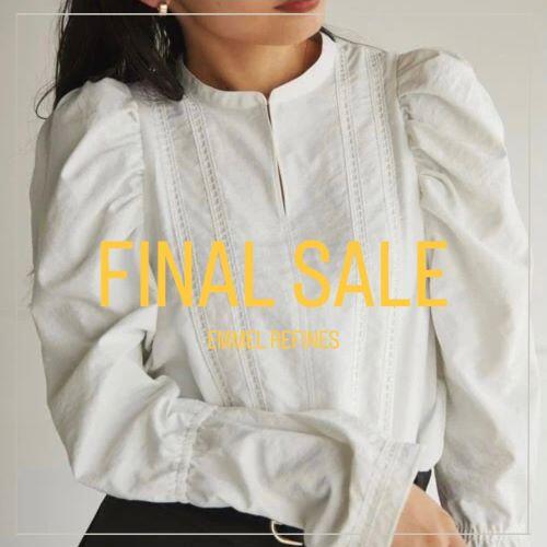 【EMMEL REFINES】|　FINAL SALE！春まで着れるアイテムをピックアップ！