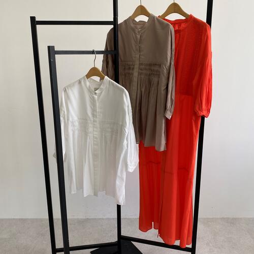 【FIND MY SIZE】夏まで使えるINDIAピンタックシリーズ