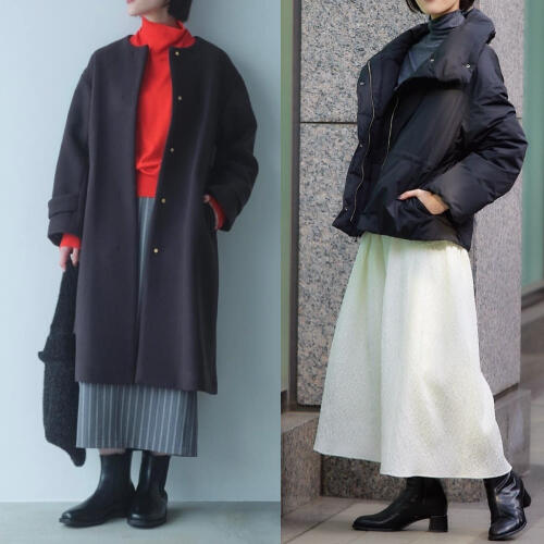おさえておきたい、冬の通勤アウター