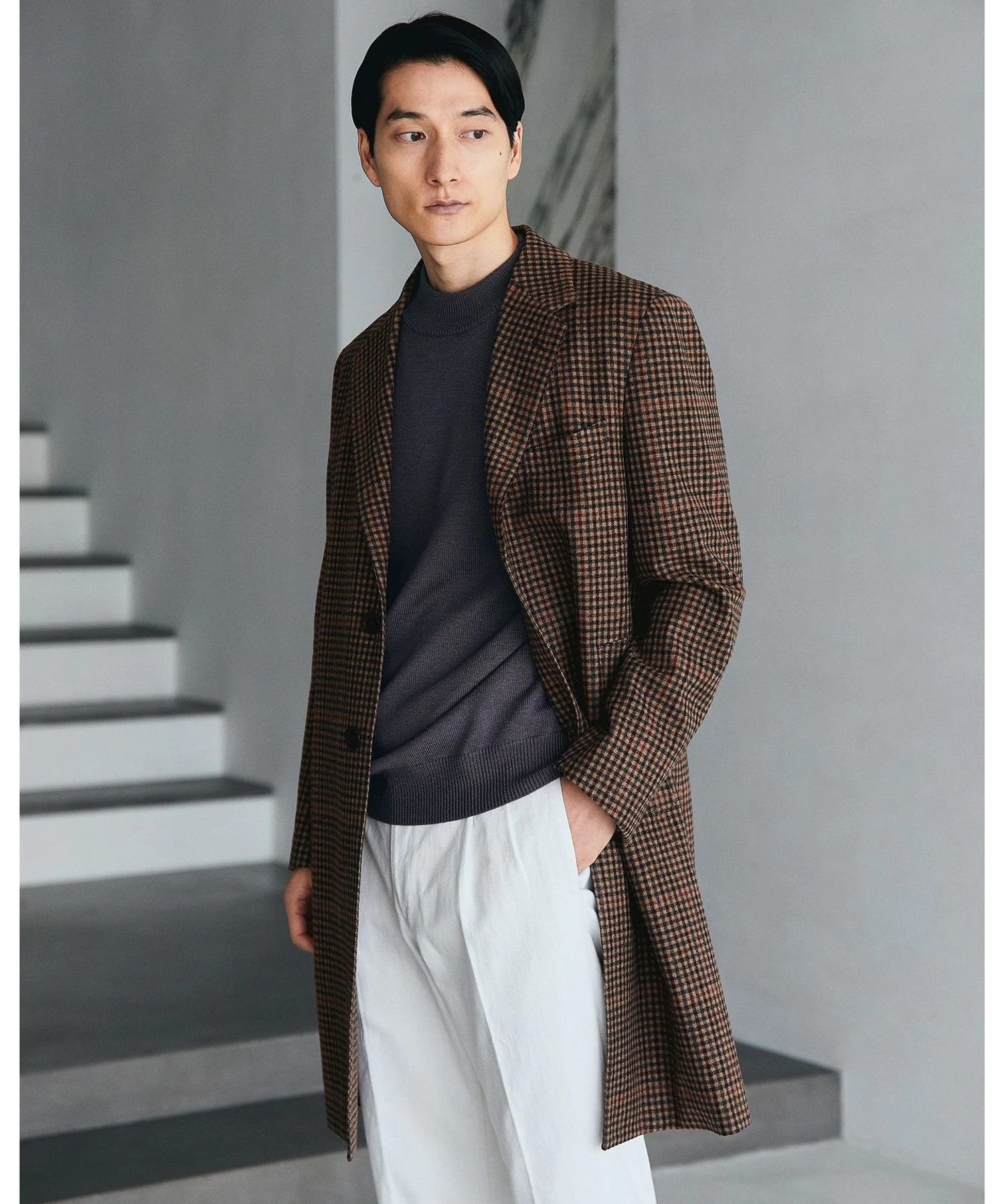 ロロピアーナ Loro Piana STORM チェスターコート ベージュ 公式