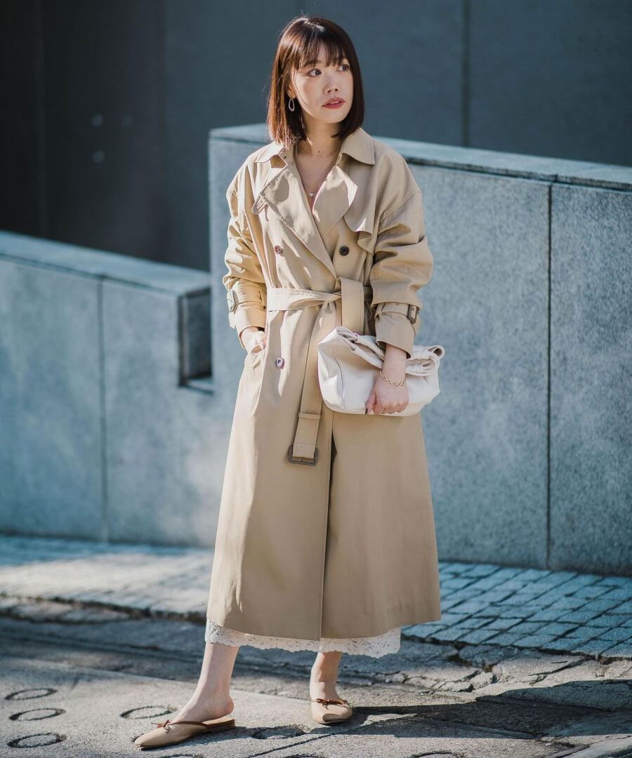 ワンピースのアウター選びはバランス重視 シルエットを意識して着やせも叶える ブログ Green Label Relaxing