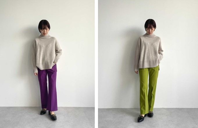 【FIND MY SIZE】人気パンツのXSサイズと34サイズを比べてみ ...