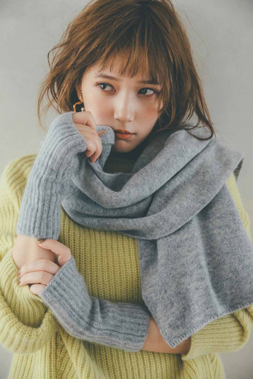 本田翼が纏う、グリーンレーベル リラクシング。冬コートと愛 本田翼が纏う、グリーンレーベル リラクシング。冬コートと愛