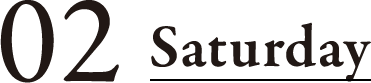 DAY 2 ( Saturday )